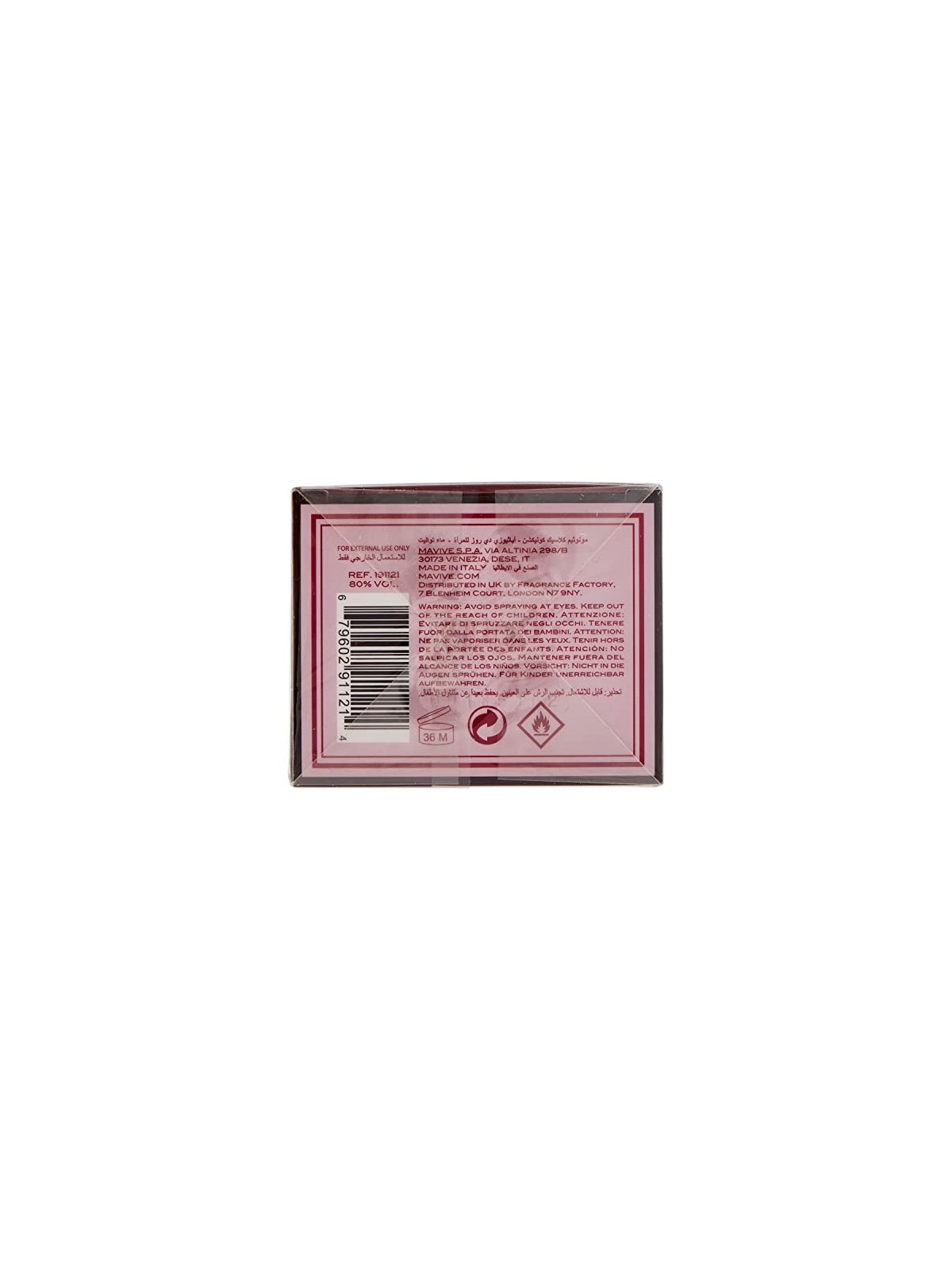 Monotheme Venezia Apoteosi della Rosa eau de toilette donna 100ml