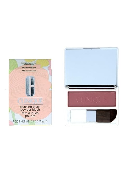 Clinique Blushing Blush Powder Blush donna 6g Numero 115 Smoldering Plum