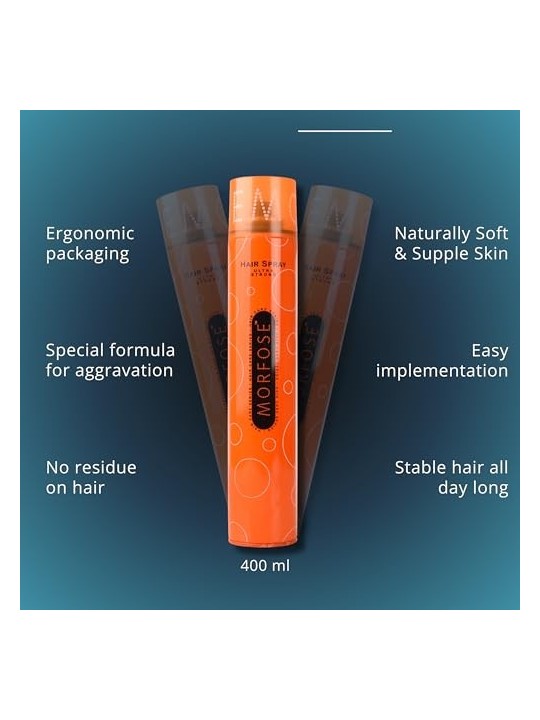 Hairspray Ultra Strong lacca fissante molto forte 400ml