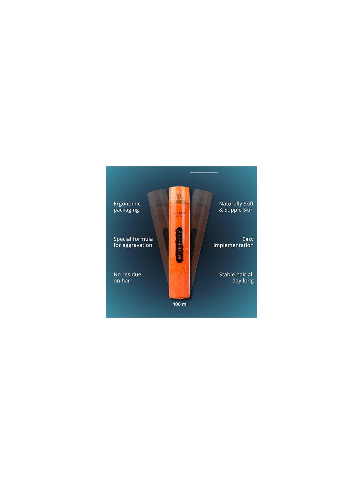 Hairspray Ultra Strong lacca fissante molto forte 400ml