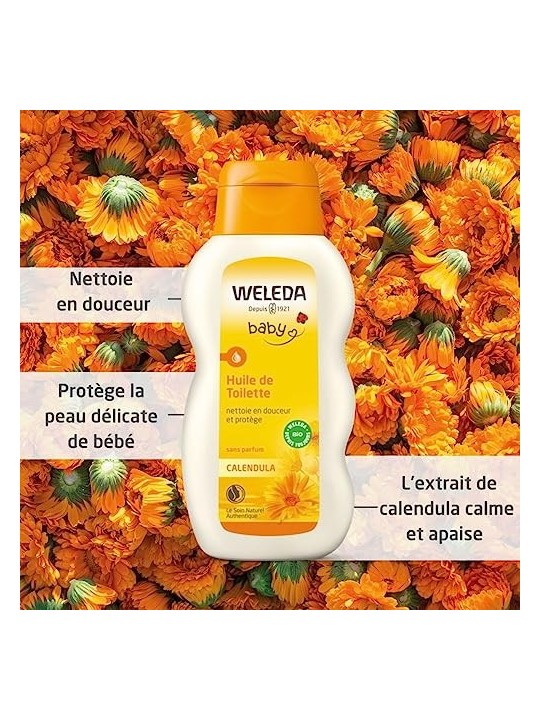 Olio calendula per bambini Weleda 200ml