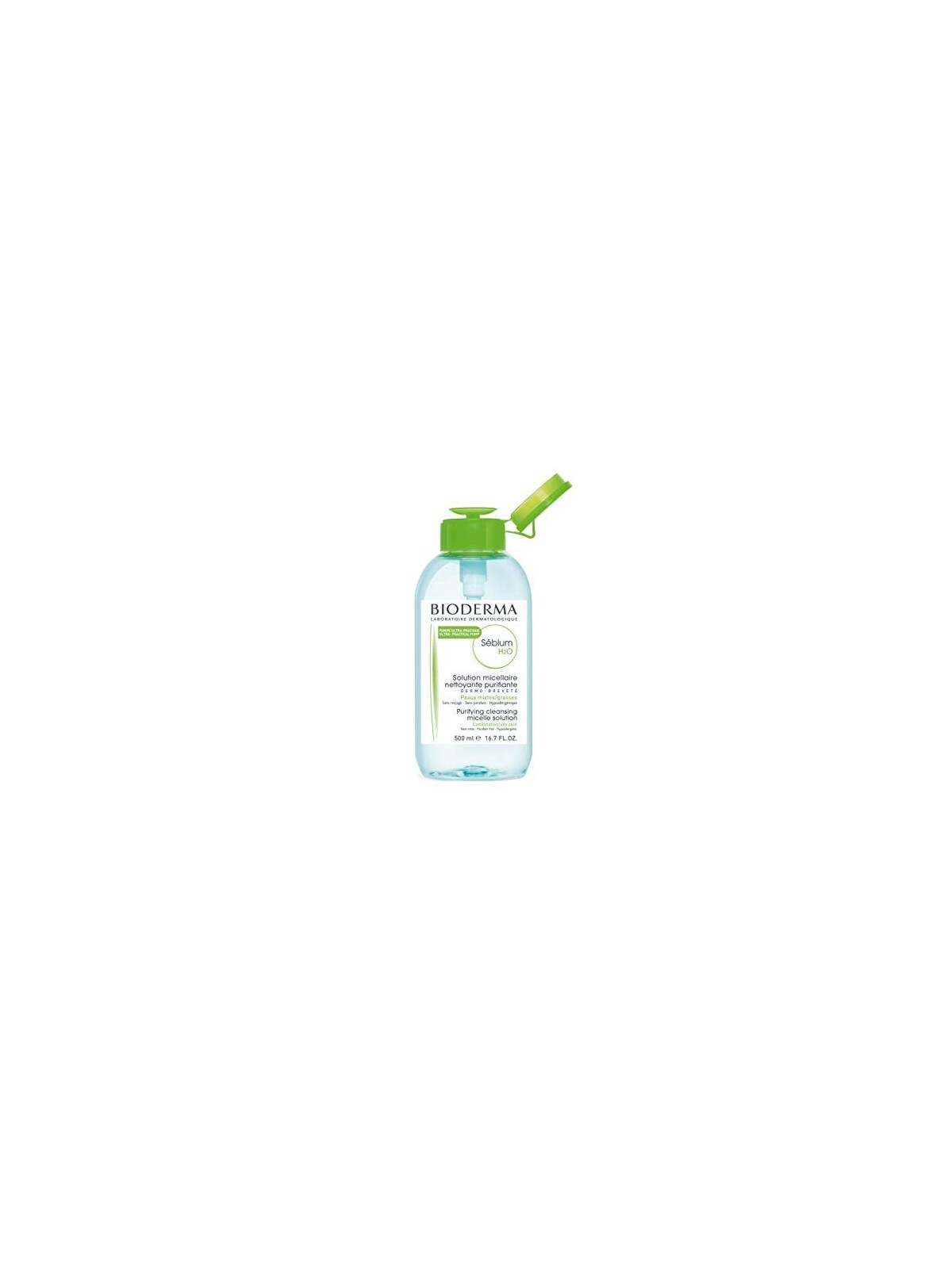 Bioderma SBIUM H2O PUMP micellar solution for acne 500ml