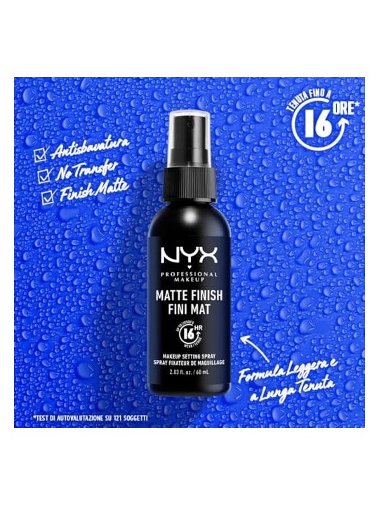 Nyx Professional Make Up SPRAY FISSANTE FINITURA OPACA 60ml unisex