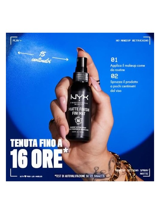 Nyx Professional Make Up SPRAY FISSANTE FINITURA OPACA 60ml unisex