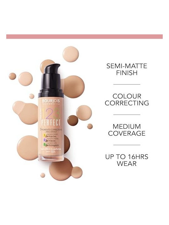 Fondotinta Bourjois 123 Perfect 54 Beige donna