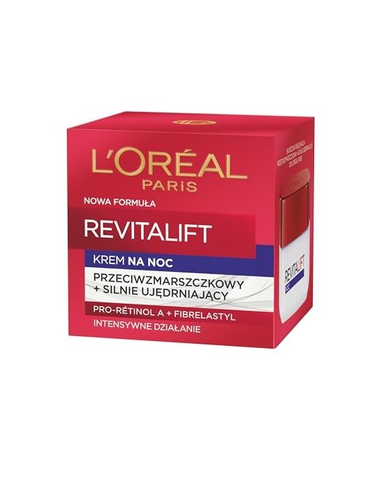 L'Orï¿½ï¿½al RevitaLift Night Cream with elastin for woman 50ml