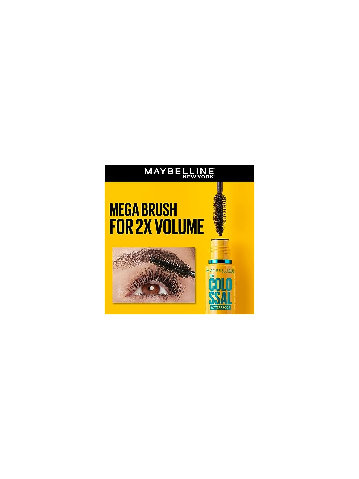 Maybelline Colossal Volum Express Waterproof Mascara Glam Black 10.7ml