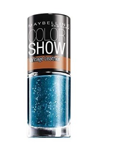 Maybelline Color Show Smalto per Unghie Effetto Pelle Vintage Nr 207 Turquoise Temptation 7ml donna