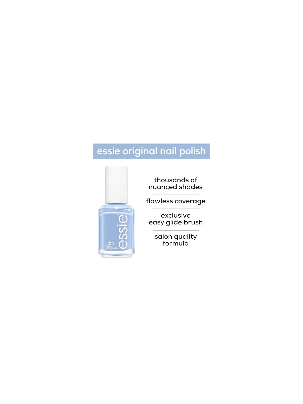 Essie COLORE UNGHIE 374salt water happy 135ml donna