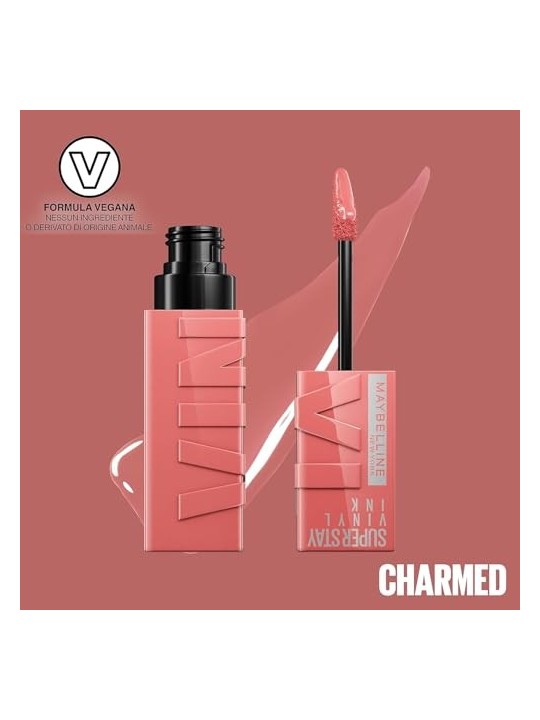 Maybelline Rossetto Superstay Inchiostro Vinile 100 Charmed
