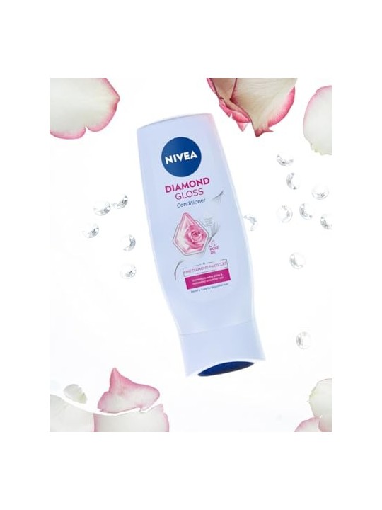NIVEA Diamond Gloss balsamo delicato per capelli 200ml