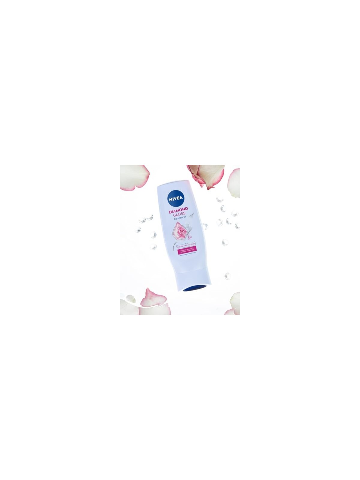NIVEA Diamond Gloss balsamo delicato per capelli 200ml