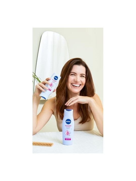NIVEA Diamond Gloss balsamo delicato per capelli 200ml
