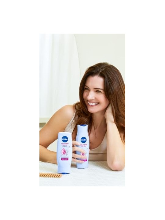 NIVEA Diamond Gloss balsamo delicato per capelli 200ml