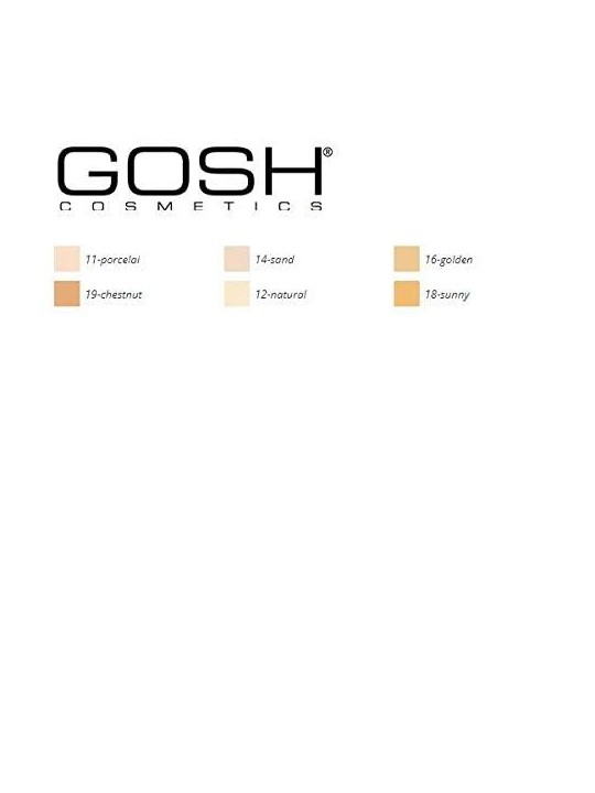 Fondotinta Gosh X-Ceptional Wear 14 Sand 30ml
