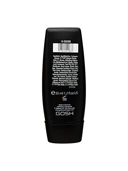 Fondotinta Gosh X-Ceptional Wear 16 Golden 30ml