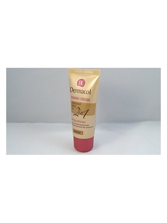 Crema Tonificante Dermacol 2 in 1 Bronze 30 ml donna