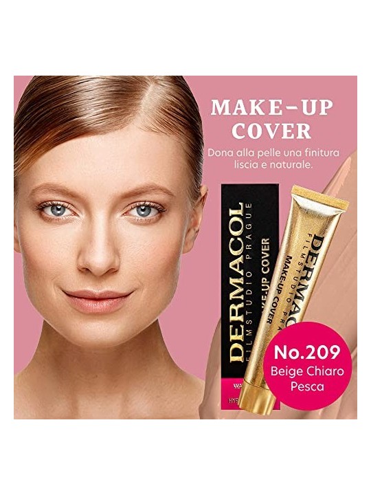 Dermacol Makeup Cover Trucco per una pelle chiara e unificata 30 ml donna   209