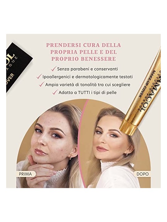 Dermacol Makeup Cover Trucco per una pelle chiara e unificata 30 ml donna   209