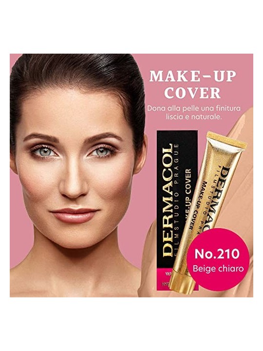 Dermacol Make-Up Cover Foundation SPF30 Waterpr donna 30g Numero 210
