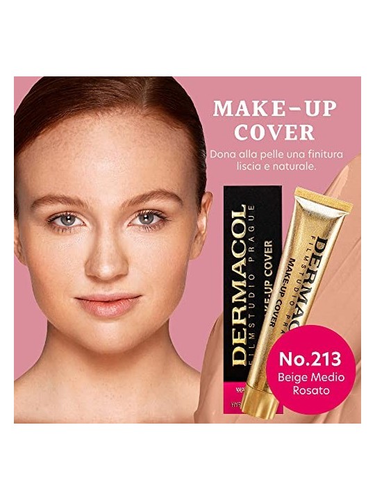 Fondotinta Dermacol Make-Up Cover Waterproof SPF30 30g 213