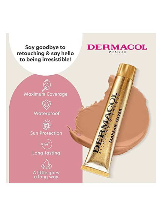 Dermacol Make-Up Cover Waterproof SPF30 30g Numero 222