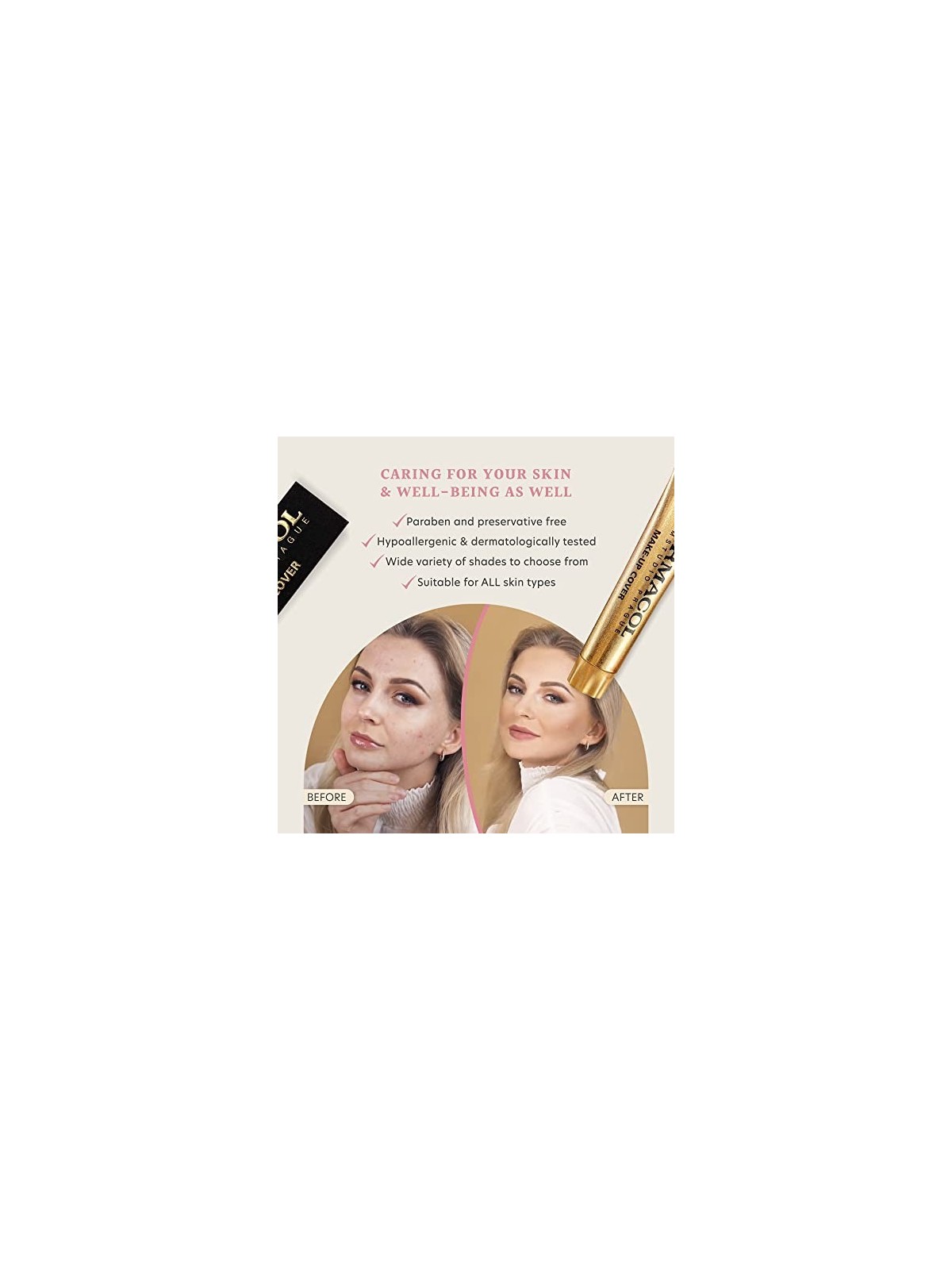 Dermacol Make-Up Cover Waterproof SPF30 30g Numero 222