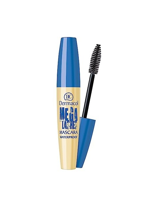 Dermacol Mega Lashes Waterproof Mascara Black