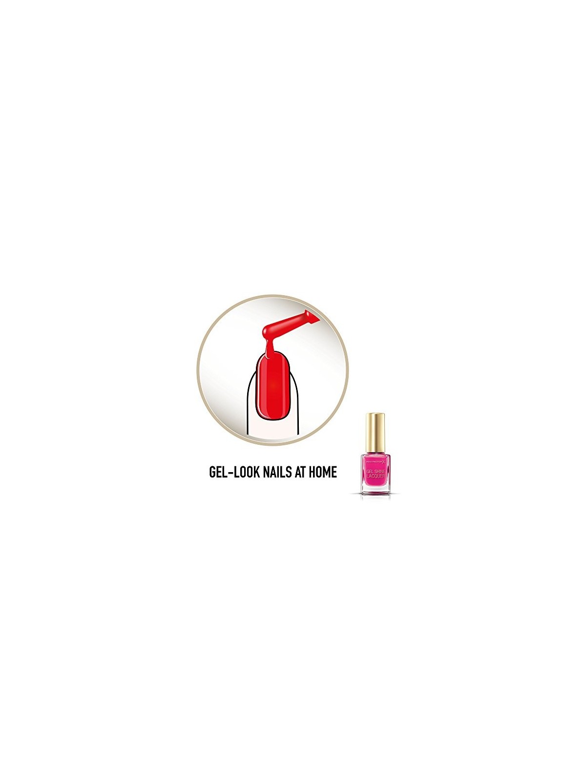 Max Factor Gel Shine Lacquer Smalto per unghie effetto gel 11ml 30 Rosa Scintillante Donna