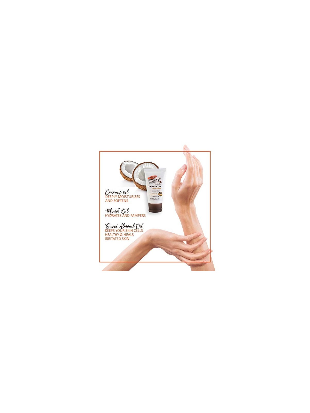 Crema concentrata per le mani con olio di cocco Palmer's 60g