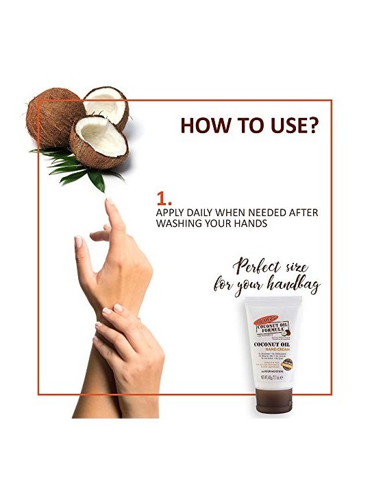 Crema concentrata per le mani con olio di cocco Palmer's 60g