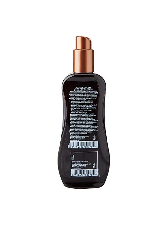 Australian Gold Spray Gel With Instant Bronzer Sunscr. SPF10 237ml