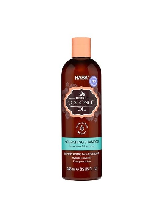 Shampoo Nutriente Hask Monoi Olio di Cocco 355ml