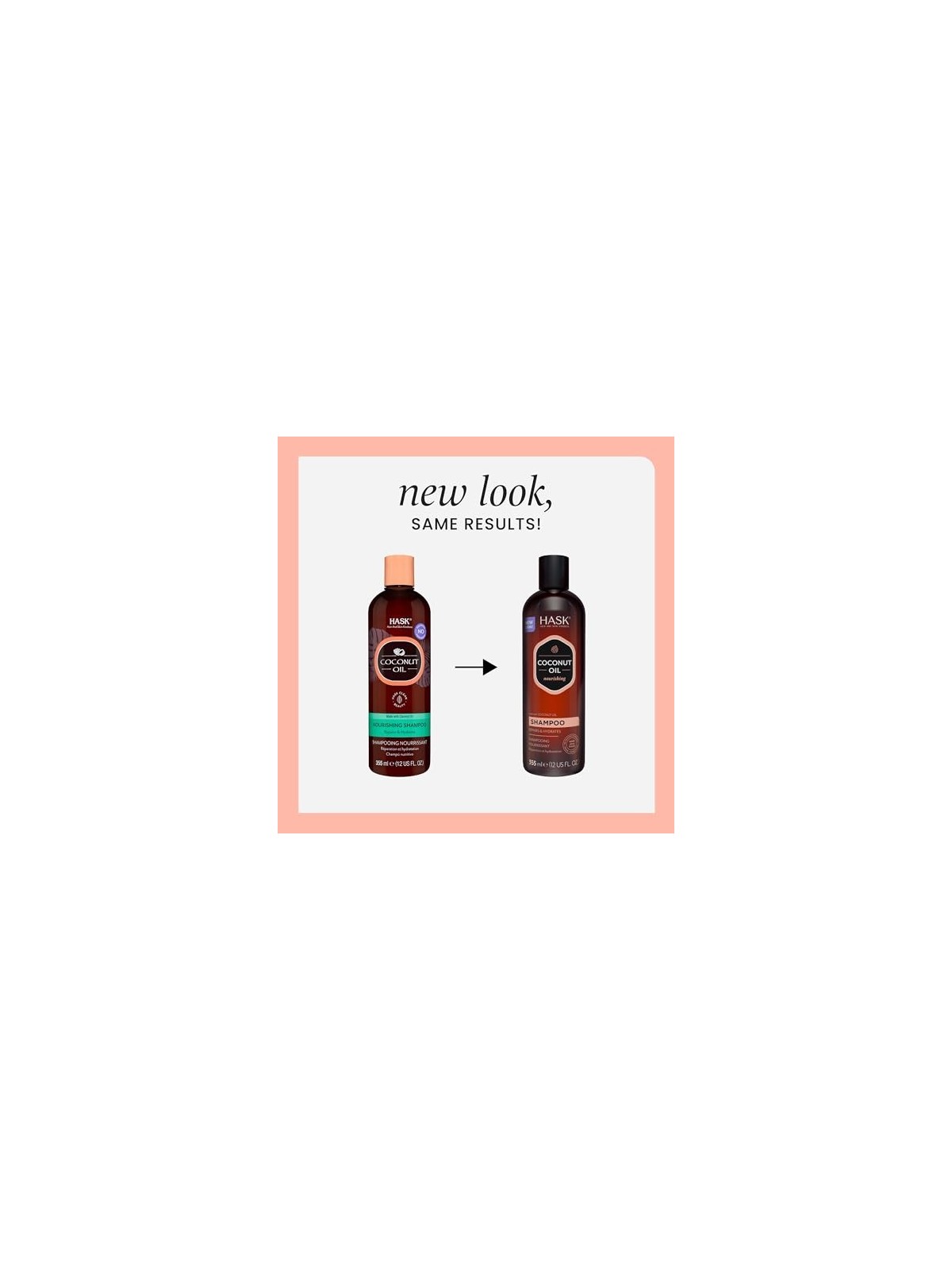 Shampoo Nutriente Hask Monoi Olio di Cocco 355ml
