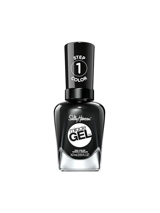 Sally Hansen Miracle Gel Smalto per Unghie 14 7 ml 460 Blacky O donna