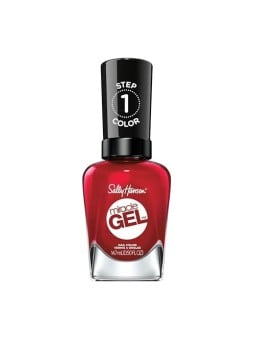 Sally Hansen Miracle Gel Smalto per Unghie 14 7 ml 680 Rhapsody Red donna