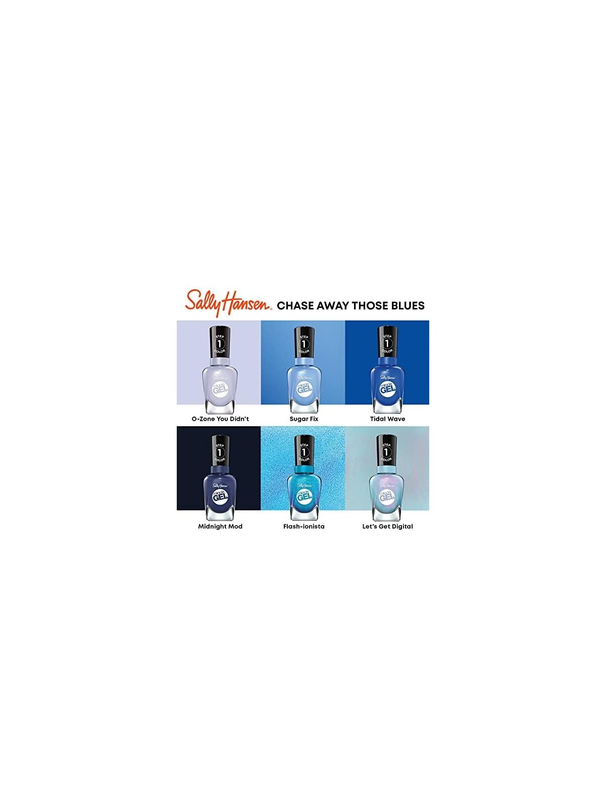 Sally Hansen MIRACLE GEL 609mezzanotte mod donna