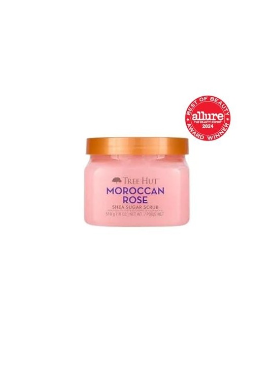 Tree Hut ESFOLIANTE con zucchero rosa del Marocco 510 gr unisex Tree Hut www.essenzetotalstyle.com 