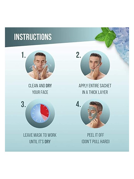7th Heaven FOR MEN DEEP PORE Maschera Peel Off 10ml