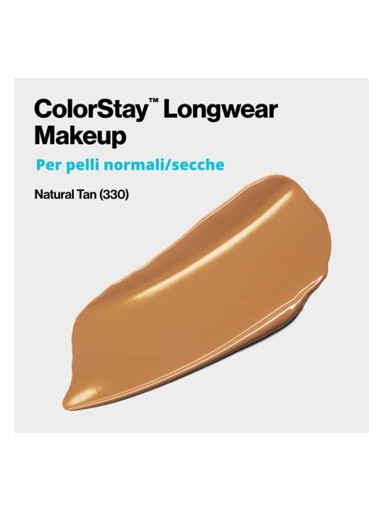 Revlon Professional Colorstay 24h Trucco SPF 20 Pelle NormaleSecca 330 Natural Tan donna