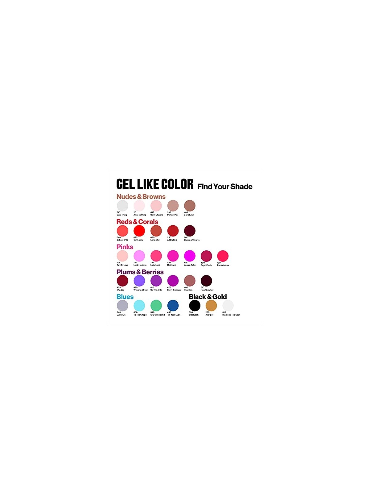 Revlon Mass Market COLORSTAY gel envy n100 cardshark 117ml donna
