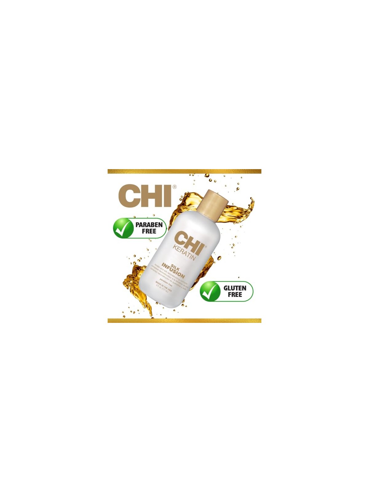 Farouk Systems CHI Keratin Silk Infusion Nutrizione alla cheratina per capelli donna 177ml