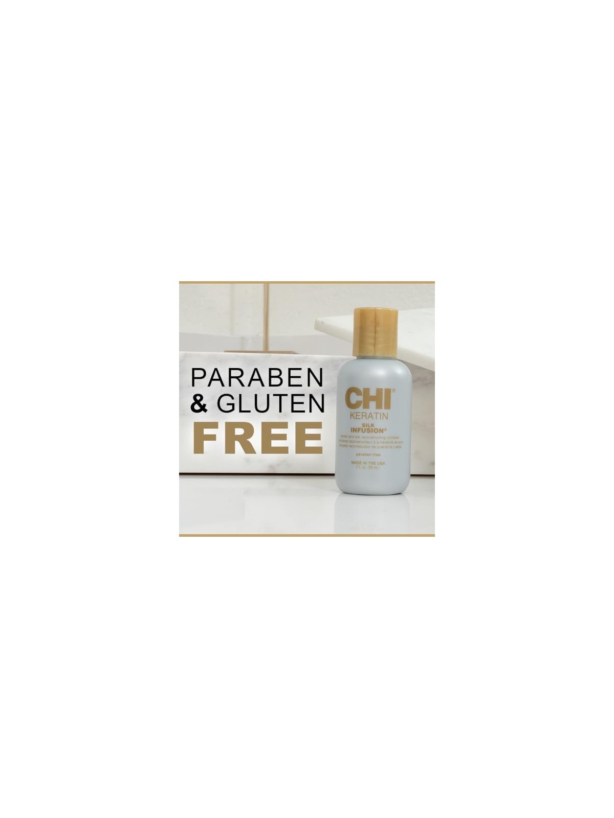 Farouk Systems Cura nutriente per capelli di seta con cheratina CHI infusione di seta alla cheratina donna 59ml