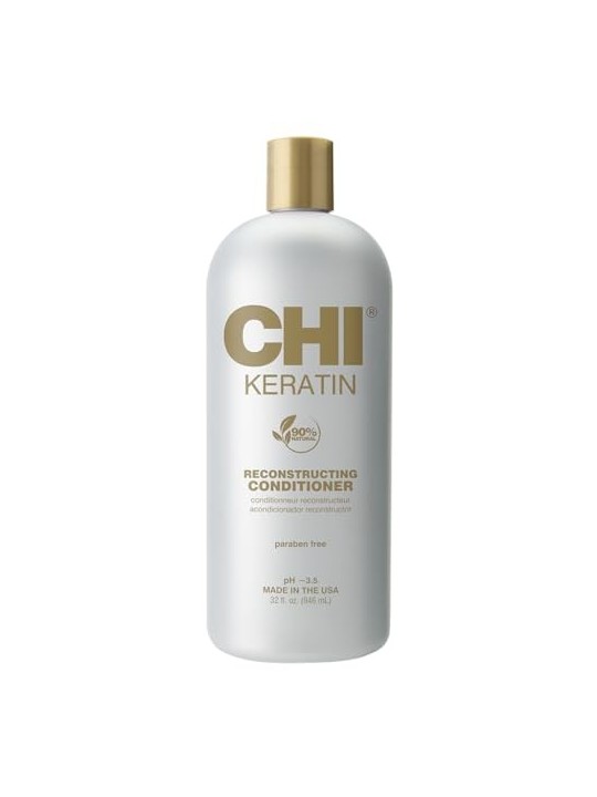 Farouk Systems Balsamo per ripristinare i capelli danneggiati CHI balsamo alla cheratina donna 946ml