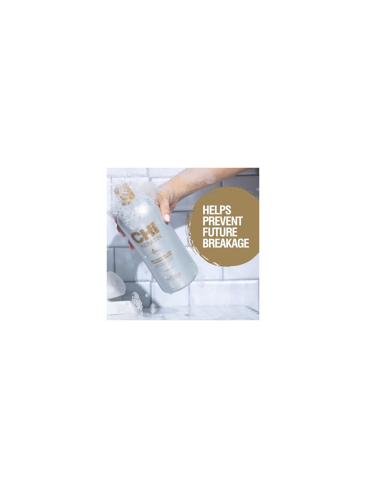 Farouk Systems Balsamo per ripristinare i capelli danneggiati CHI balsamo alla cheratina donna 946ml