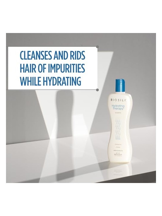 Farouk Systems Biosilk Terapia Idratante Shampoo per capelli secchi e danneggiati a base di Seta donna 355ml Farouk Systems www.