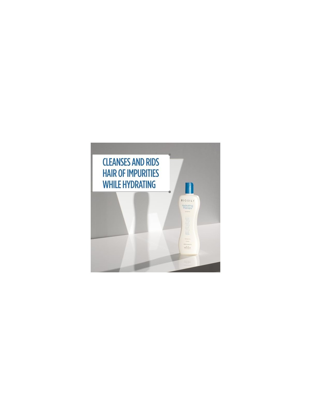 Farouk Systems Biosilk Terapia Idratante Shampoo per capelli secchi e danneggiati a base di Seta donna 355ml Farouk Systems www.