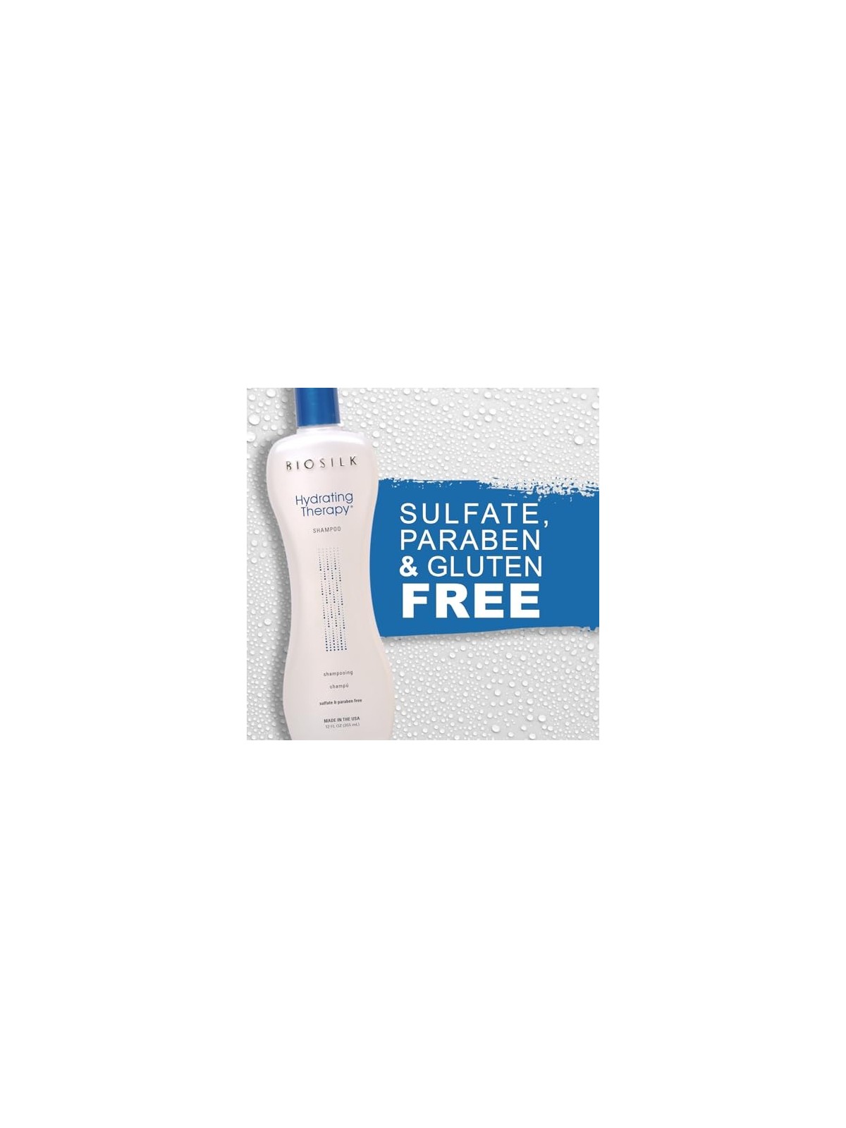 Farouk Systems Biosilk Terapia Idratante Shampoo per capelli secchi e danneggiati a base di Seta donna 355ml Farouk Systems www.