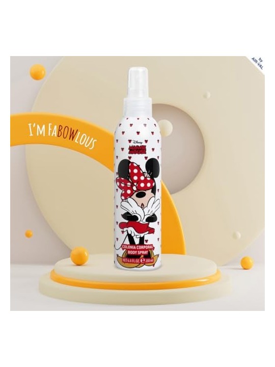 Cartoon PROFUMI PER BAMBINI Minnie Mouse Spray Corpo baby 200ml