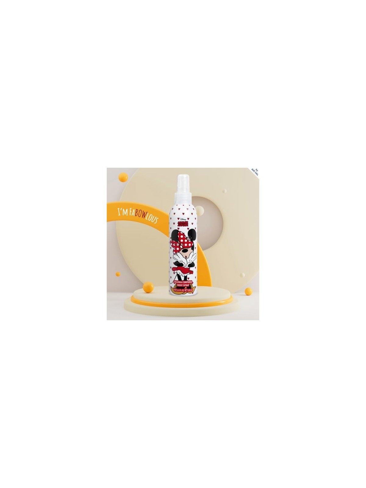 Cartoon PROFUMI PER BAMBINI Minnie Mouse Spray Corpo baby 200ml